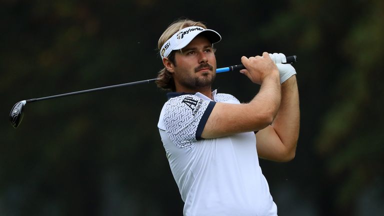 Victor Dubuisson at the Italian Open
