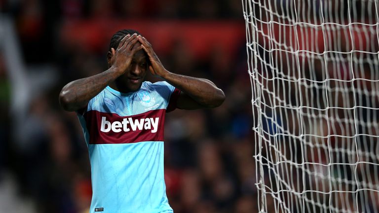 Victor Moses lost his place in West Ham's team last season