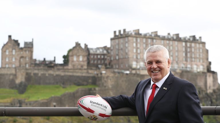 Warren Gatland will lead the Lions in New Zealand