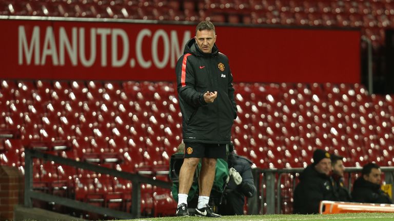 Warren Joyce managed Manchester United's reserve team between 2008 and 2016