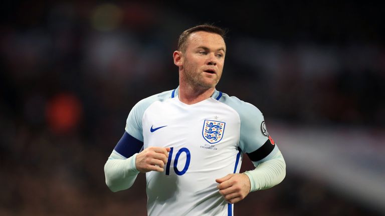 England's Wayne Rooney during the 2018 FIFA World Cup qualifying, Group F match at Wembley Stadium, London.