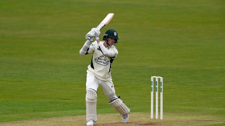 Worcestershire batsman Mitchell Santner