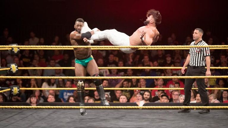 WWE NXT - Andrade Almas v Cedric Alexander