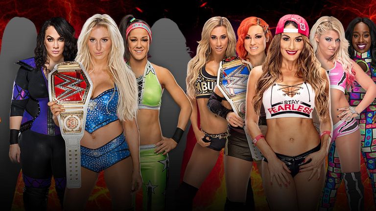 WWE Survivor Series 2016 - Raw Women v Smackdown Women