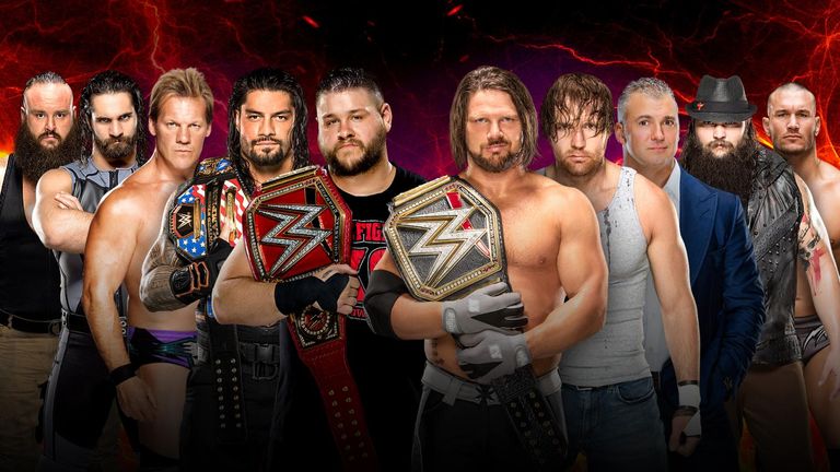 WWE Survivor Series 2016 - Team Smackdown