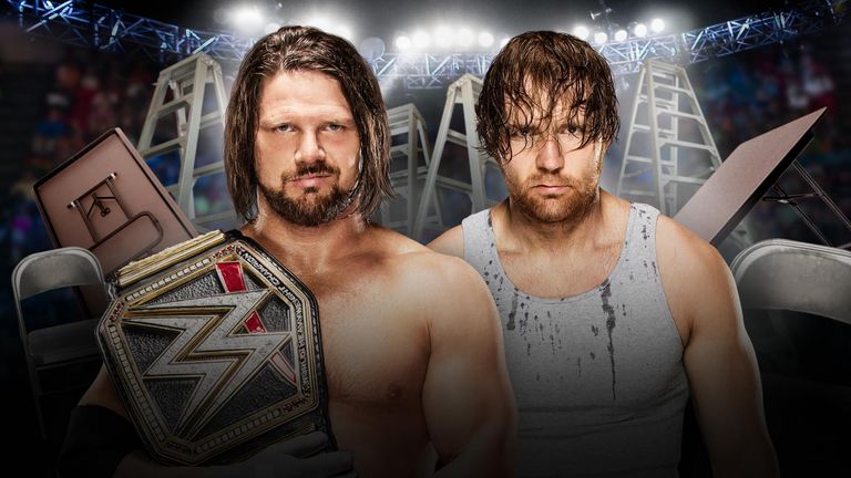 WWE TLC 2016 - Dean Ambrose v AJ Styles