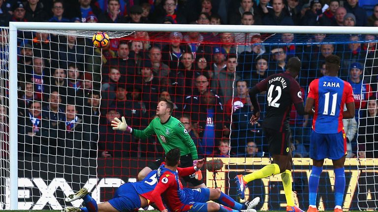 Yaya Toure scored on his return to the Manchester City team