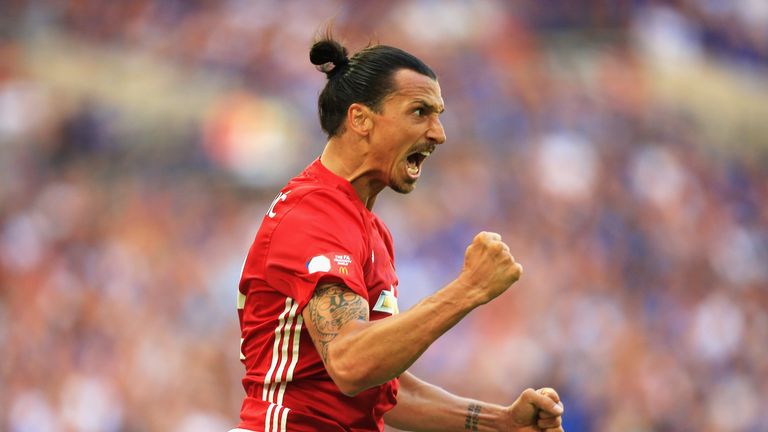 Zlatan Ibrahimovic has not scored in the Premier League since September 10