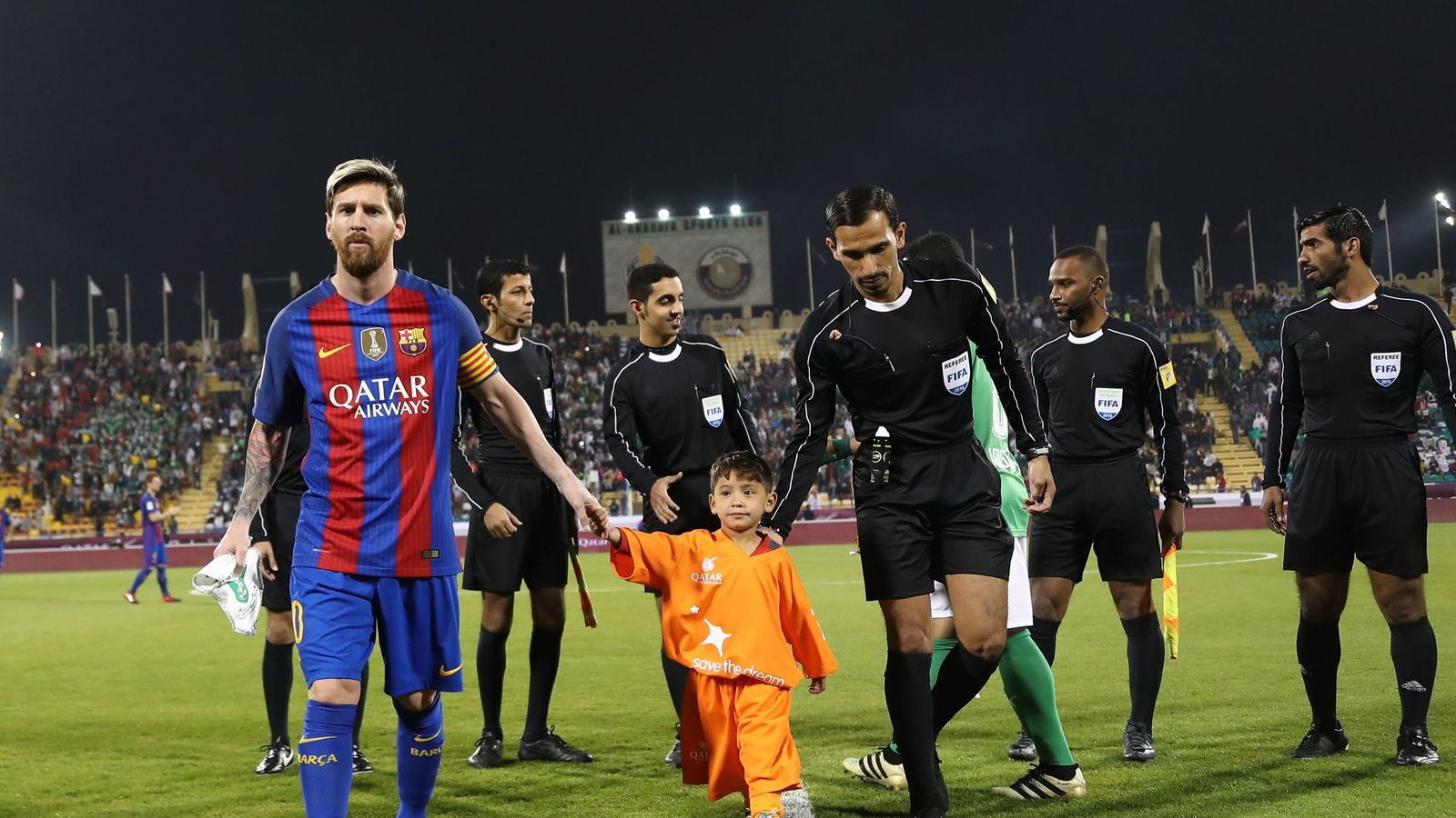 Lionel Messi meets Afghan youngster Murtaza Ahmadi | Football News ...