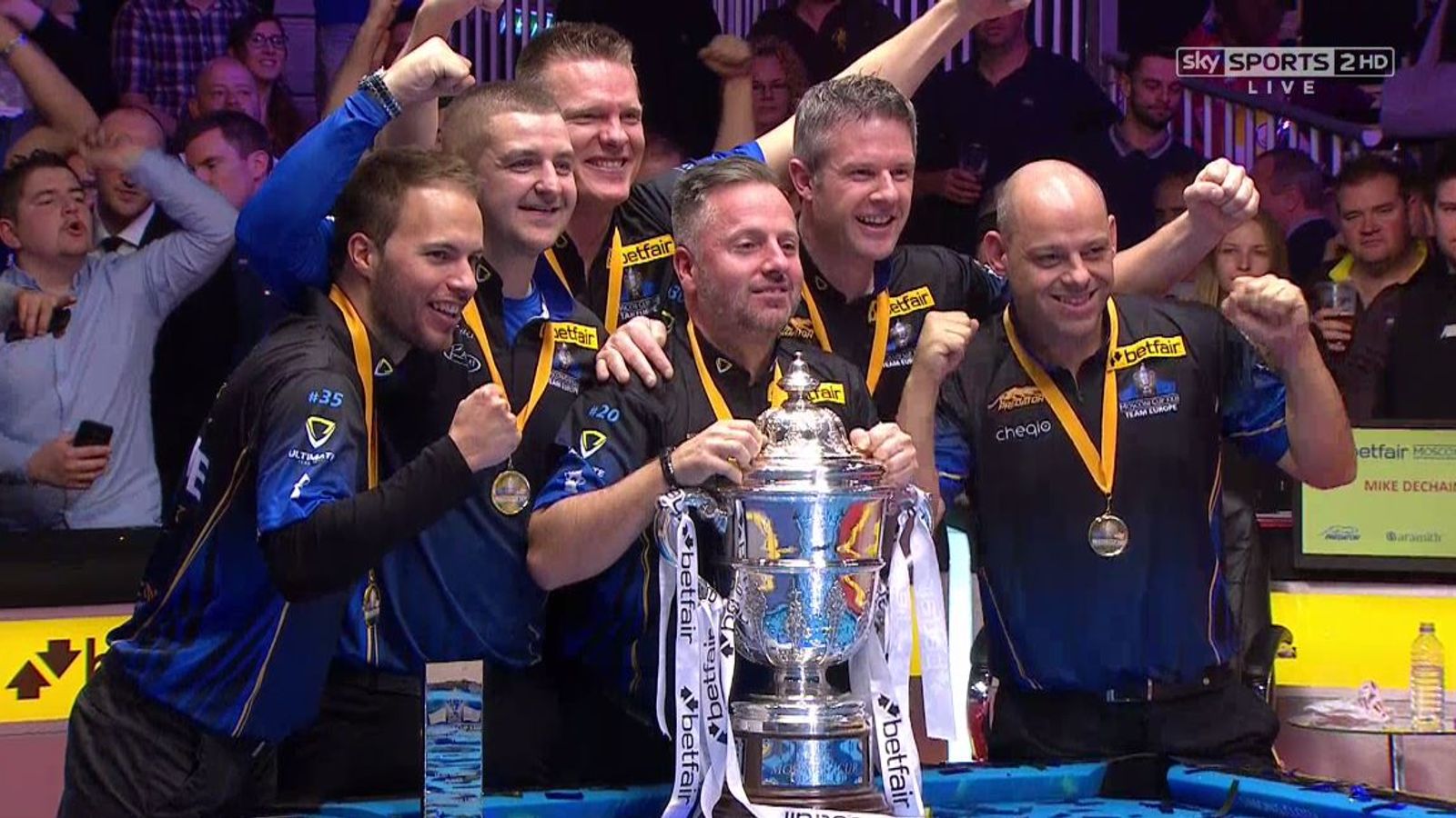 Team Europe complete 113 victory over USA to win Mosconi Cup News