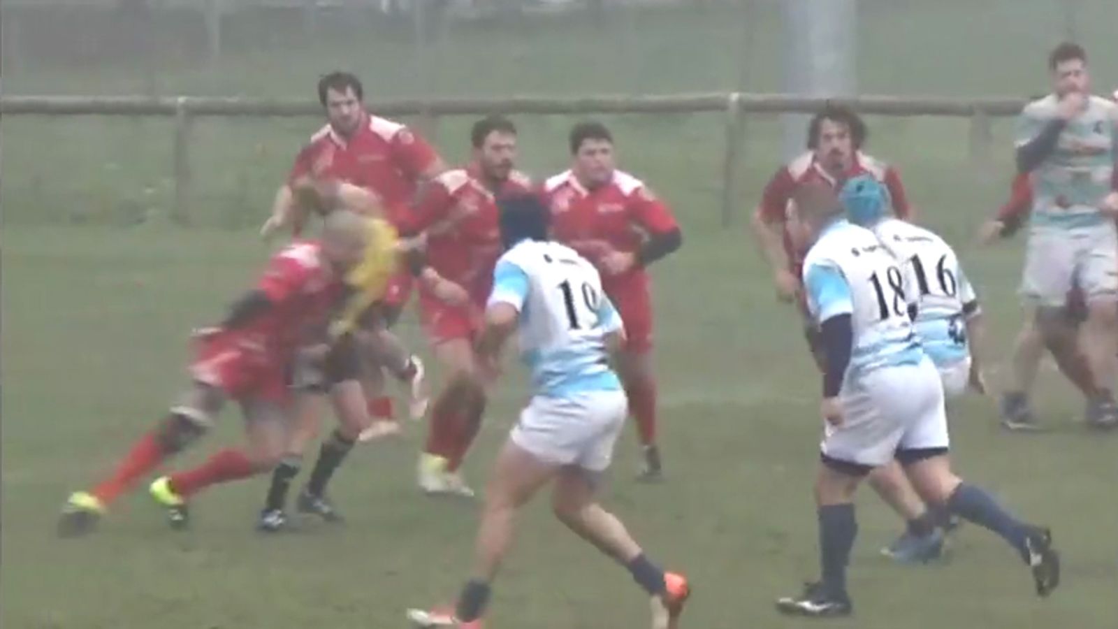 Rugby player banned for three years for shocking tackle on female ref