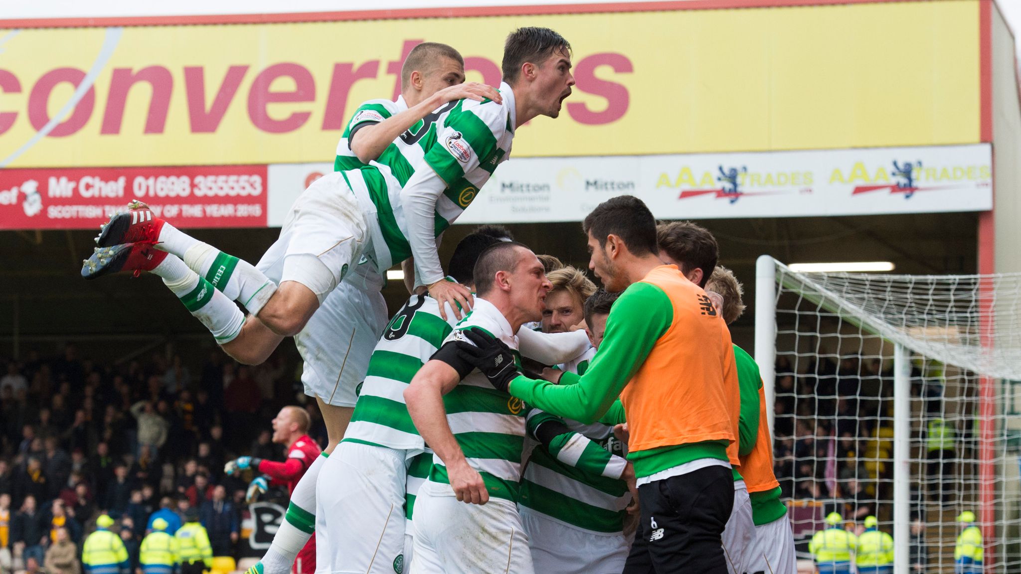 Motherwell 3 - 4 Celtic - Match Report & Highlights