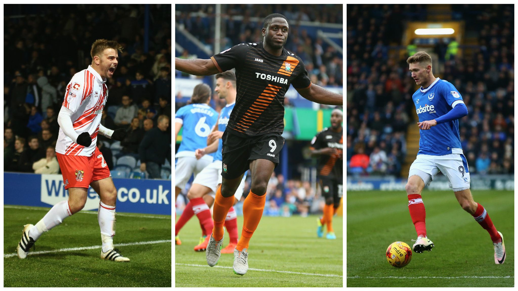 PFA Fans' Player of the Month in the Sky Bet League Two voting