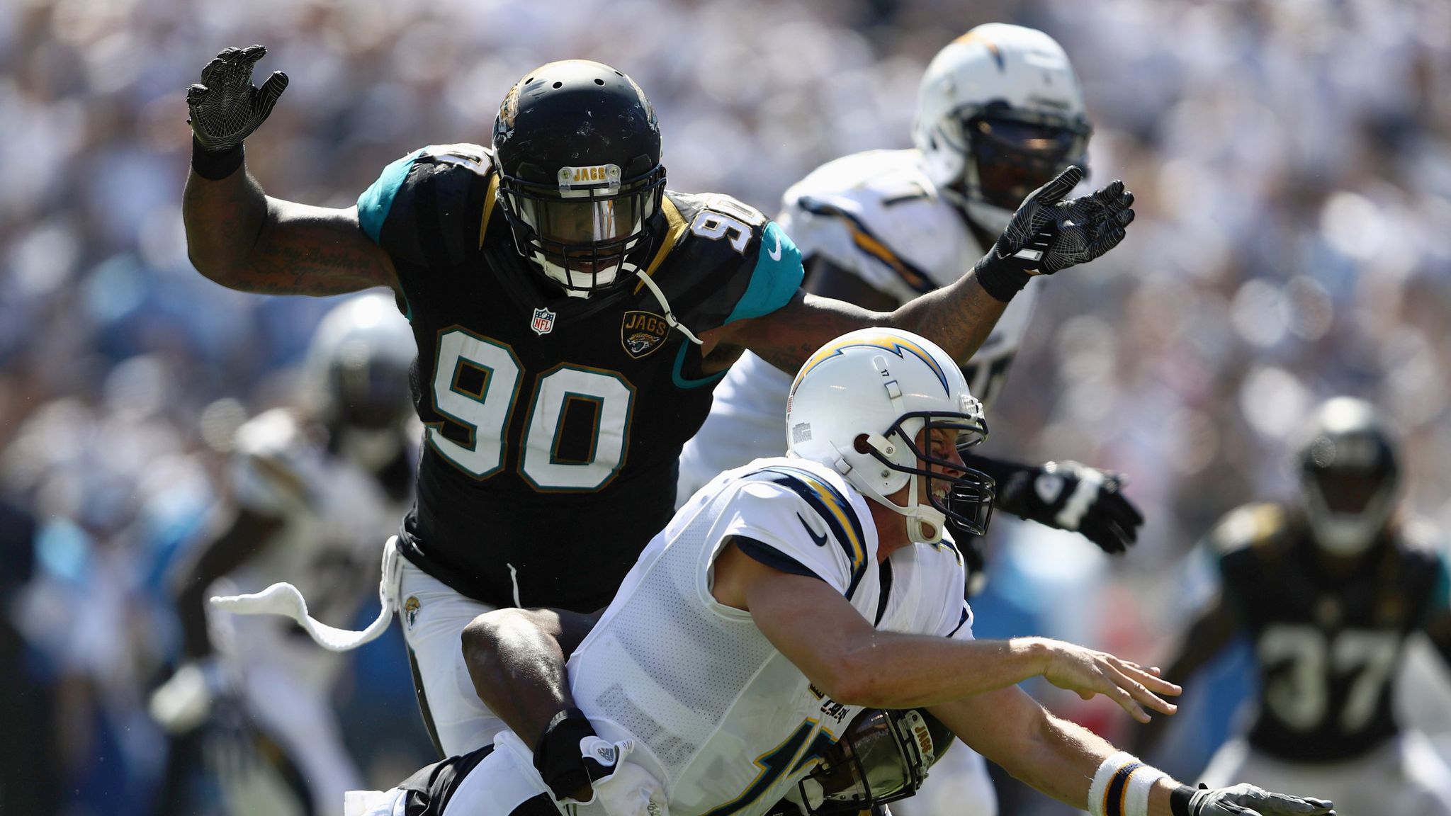 Jacksonville Jaguars Defense, SACKSONVILLE