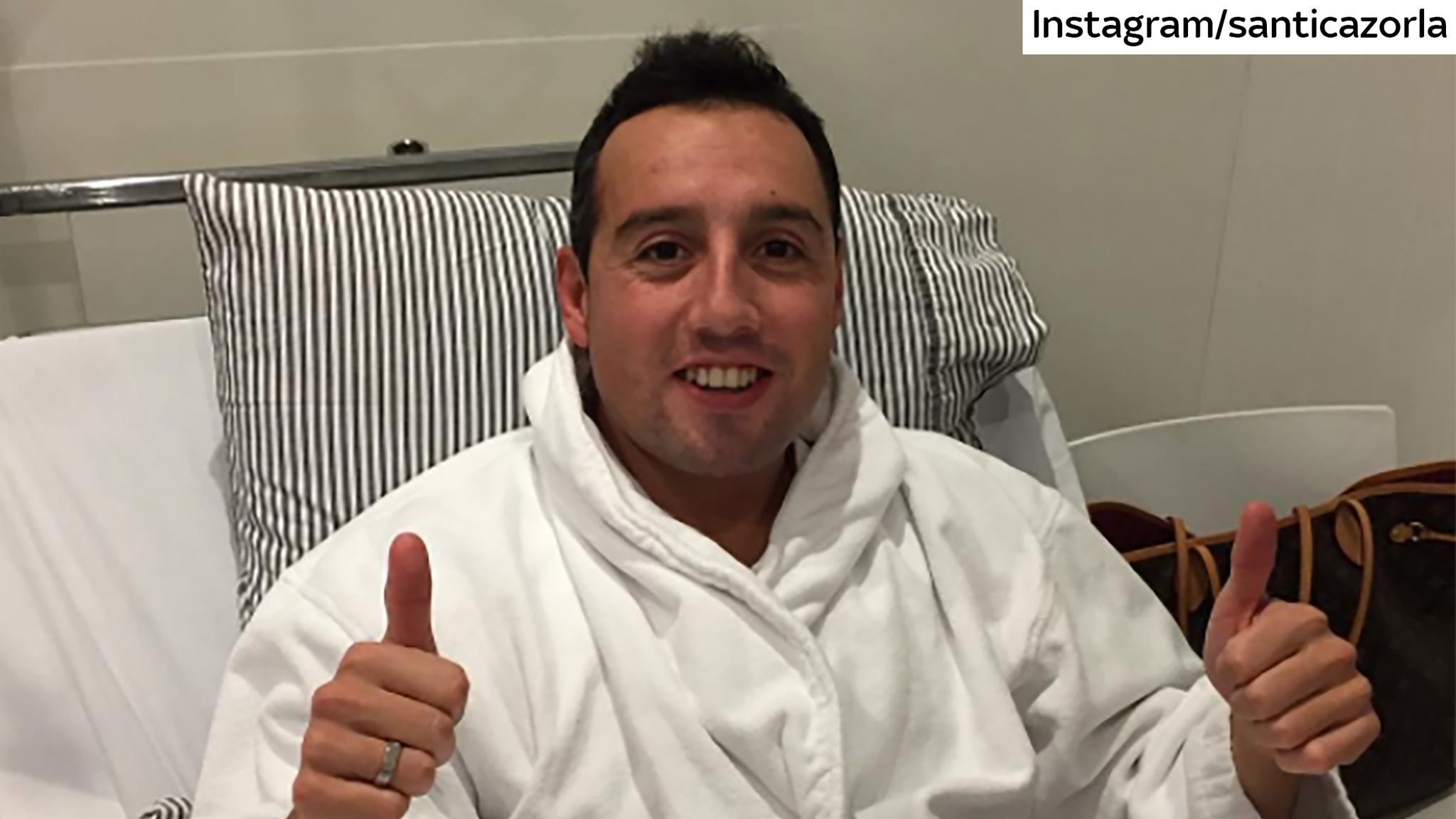 Santi Cazorla Smile