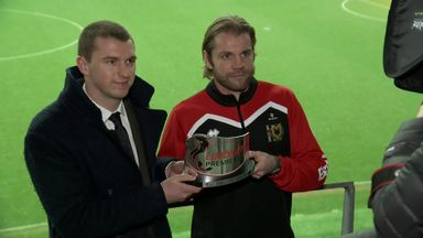 Neilson picks up Hearts award at MK Dons