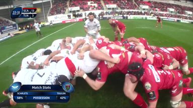 Scarlets 22-21 Toulon