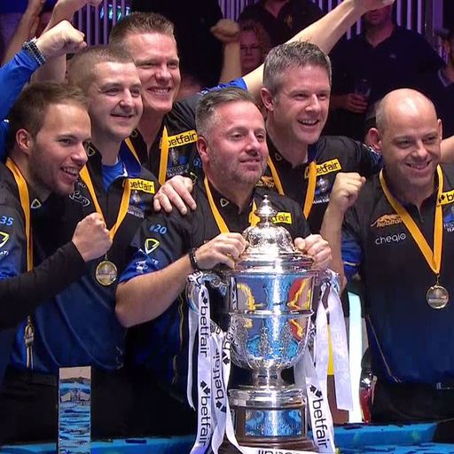 Europe retain Mosconi Cup