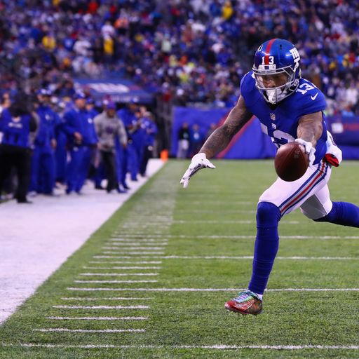 WATCH: OBJ's one-handed touchdown!