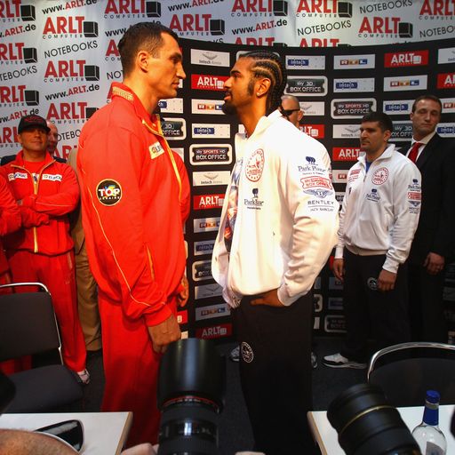 Haye and Klitschko reunited