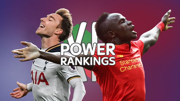 Power Rankings graphic