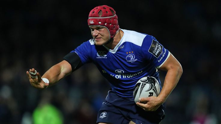 Guinness PRO12, RDS, Dublin 23/9/2016.Leinster vs Ospreys.Leinster's Josh van der Flier .Mandatory Credit ..INPHO/James Crombie