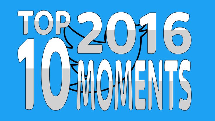 Top 10 Twitter moments graphic