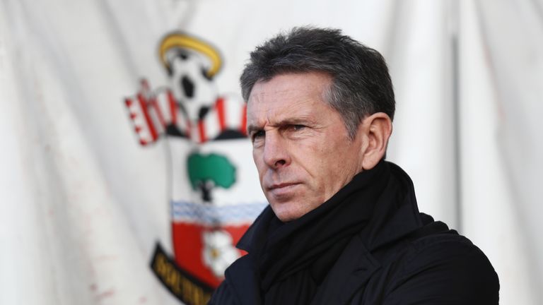 Claude Puel thinks he was right to make so many changes to his Southampton team against West Brom