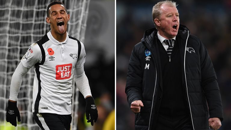 Tom Ince and Steve McClaren leading the way for Derby County