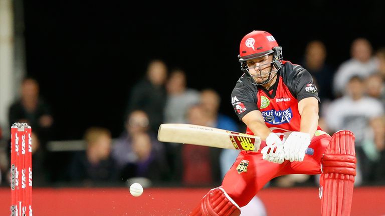 Aaron Finch will line up for the Renegades, one of only two sides with no English players for BBL06