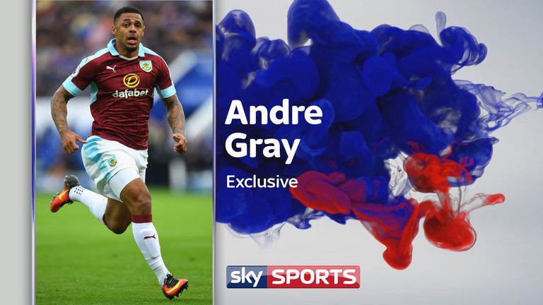 Burnley's Andre Gray speaks exclusively to Sky Sports