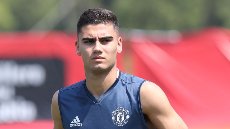 Andreas Pereira says he is 'ready' if and when Jose Mourinho needs him at Manchester United