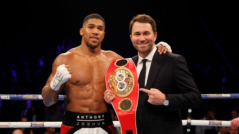 Anthony Joshua, Eddie Hearn