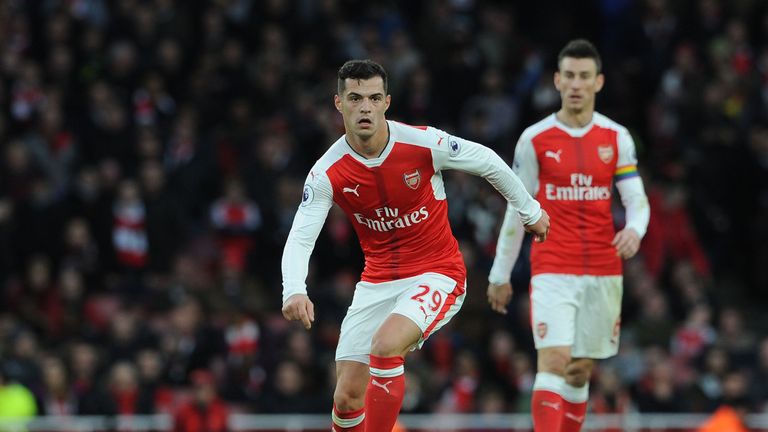 Arsenal’s Granit Xhaka says it takes time to adjust to life at a new club 