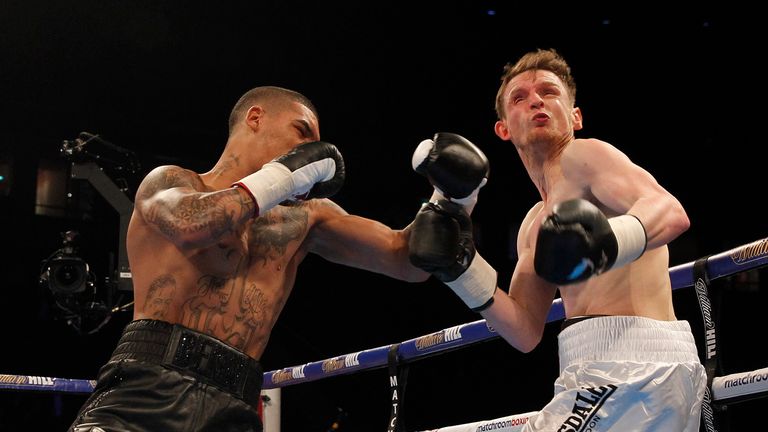 JOSHUA-MOLINA PROMOTION.MANCHESTER ARENA,MANCHESTER.PIC;LAWRENCE LUSTIG.                          Welterweight Contest .