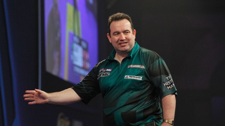 Brendan Dolan is still yet to go beyond the second round of a World Darts Championship