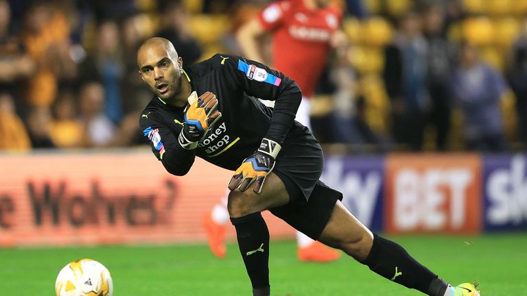 Wolverhampton Wanderers goalkeeper Carl Ikeme