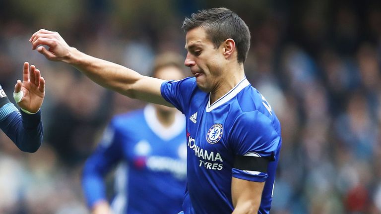 Cesar Azpilicueta joined Chelsea in 2012