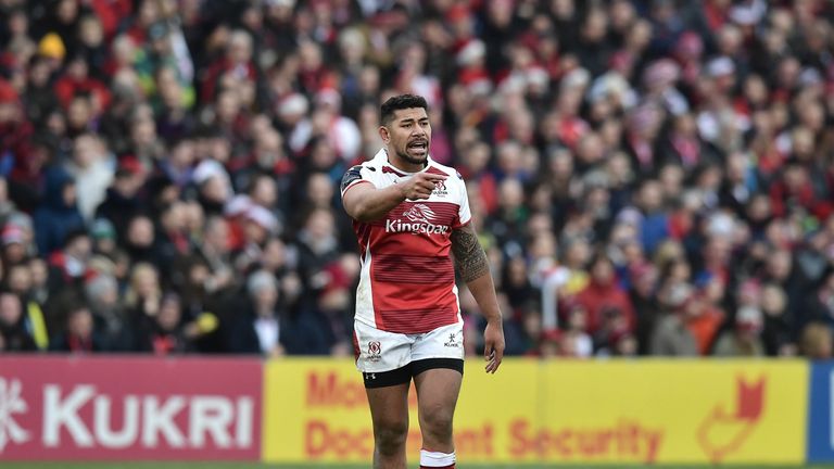 Charles Piutau of Ulster during the European Champions Cup 