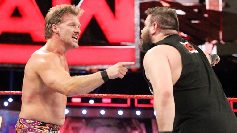 WWE Raw - Kevin Owens and Chris Jericho argue