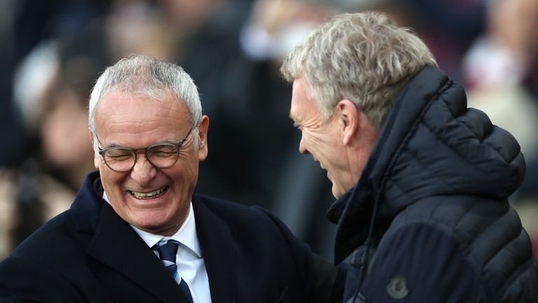 Claudio Ranieri and David Moyes