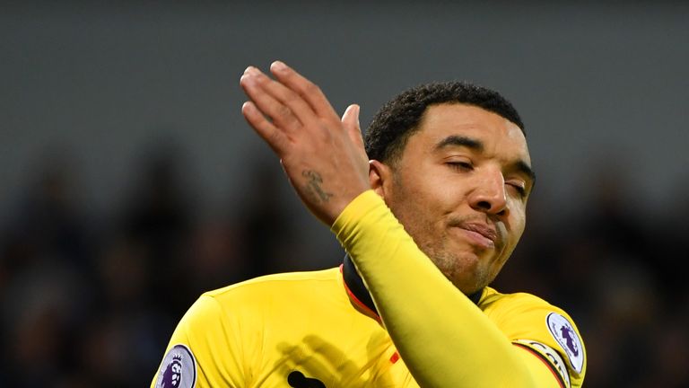 Troy Deeney revealed he spoke to James McClean after the match