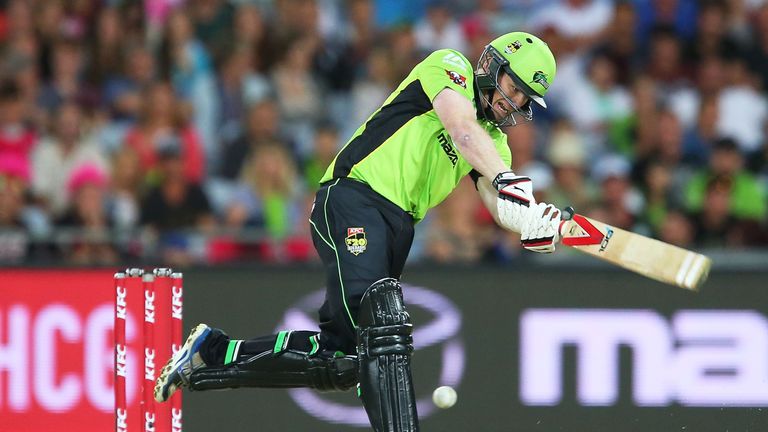 Eoin Morgan enjoyed a successful second spell with Sydney Thunder in December