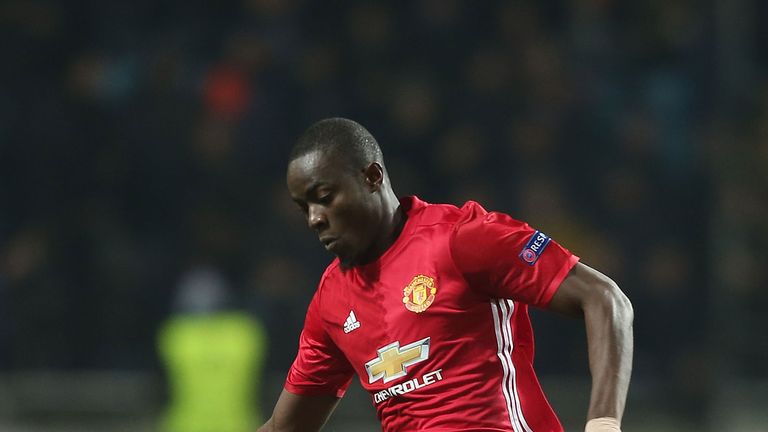 Eric Bailly made his first appearance for Manchester United since October