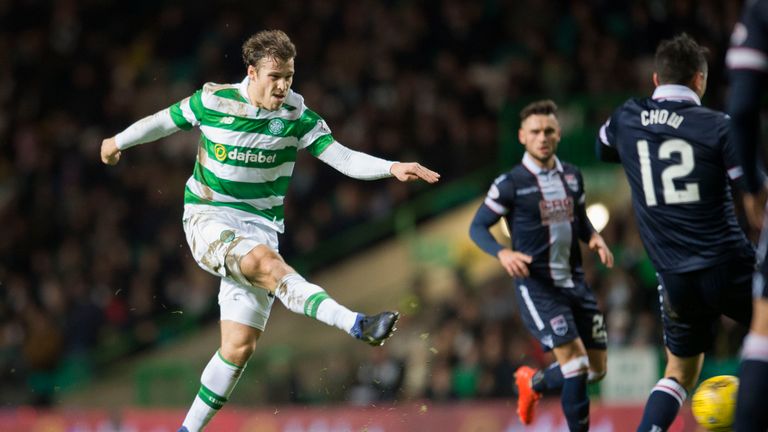 Celtic's Erik Sviatchenko opens the scoring