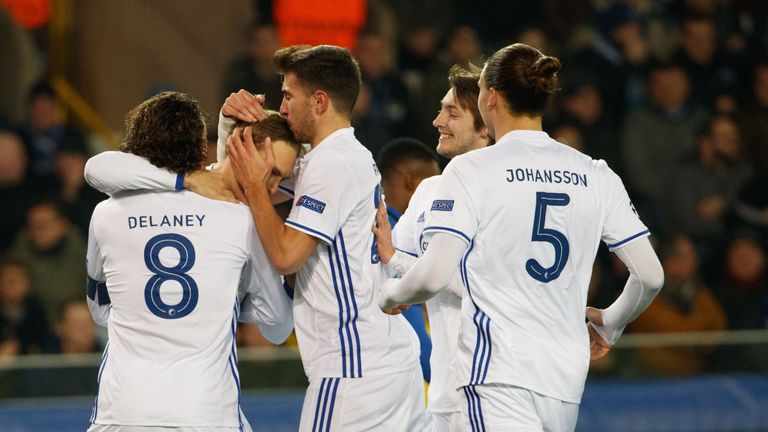 Celebrations for FC Copenhagen