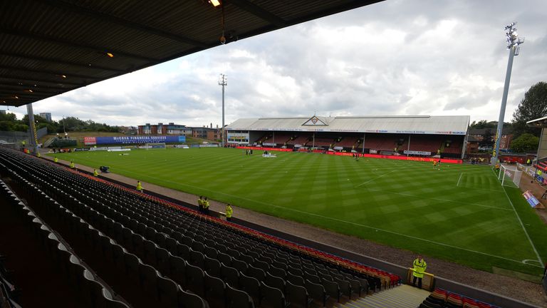 GLASGOW, SCOTLAND - AUGUST 02: Firhill Stadium, the home of  Partick Thistle before the Scottish Premiership League match between Partick Thistle and Dunde