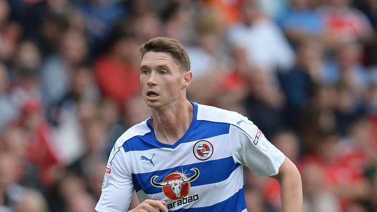 Reading's George Evans during the Sky Bet Championship match at Oakwell, Barnsley. PRESS ASSOCIATION Photo. Picture date: Saturday September 17, 2016. See 