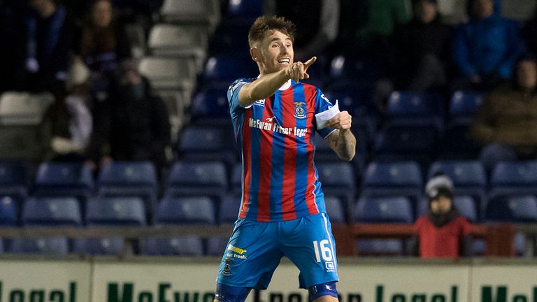 Greg Tansey got a consolation for Inverness late on 
