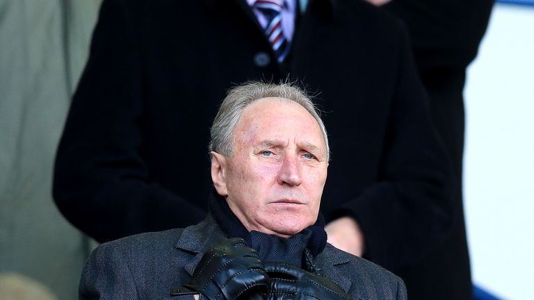 Former manager Howard Wilkinson in the stands